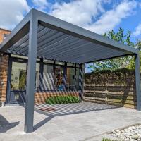 Insallation d'une pergola bioclimatique OPEN à Ayeneux